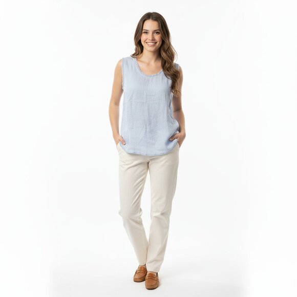 Isona linen top size XLarge - Picture 1 of 8